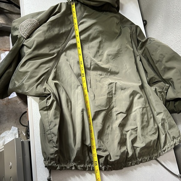 DKNY Sage Green Hooded Jacket - Picture 10 of 11